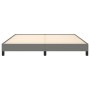 Dark gray fabric bed frame 160x200 cm by vidaXL, Beds and slatted bases - Ref: Foro24-346729, Price: 114,31 €, Discount: %