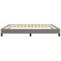Dark gray fabric bed frame 160x200 cm by vidaXL, Beds and slatted bases - Ref: Foro24-346729, Price: 114,31 €, Discount: %