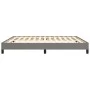 Dark gray fabric bed frame 160x200 cm by vidaXL, Beds and slatted bases - Ref: Foro24-346729, Price: 117,29 €, Discount: %