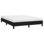 Black fabric bed frame 140x200 cm by vidaXL, Beds and slatted bases - Ref: Foro24-346722, Price: 120,58 €, Discount: %