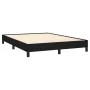 Black fabric bed frame 140x200 cm by vidaXL, Beds and slatted bases - Ref: Foro24-346722, Price: 120,58 €, Discount: %