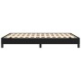 Black fabric bed frame 140x200 cm by vidaXL, Beds and slatted bases - Ref: Foro24-346722, Price: 120,40 €, Discount: %