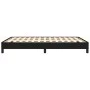 Black fabric bed frame 140x200 cm by vidaXL, Beds and slatted bases - Ref: Foro24-346722, Price: 120,58 €, Discount: %