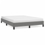 Dark gray fabric bed frame 140x190 cm by vidaXL, Beds and slatted bases - Ref: Foro24-346713, Price: 106,66 €, Discount: %