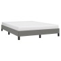 Dark gray fabric bed frame 140x190 cm by vidaXL, Beds and slatted bases - Ref: Foro24-346713, Price: 106,66 €, Discount: %