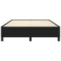 Black fabric bed frame 140x190 cm by vidaXL, Beds and slatted bases - Ref: Foro24-347060, Price: 117,61 €, Discount: %