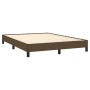 Brown fabric bed frame 140x190 cm by vidaXL, Beds and slatted bases - Ref: Foro24-346715, Price: 106,69 €, Discount: %