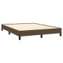 Brown fabric bed frame 140x190 cm by vidaXL, Beds and slatted bases - Ref: Foro24-346715, Price: 98,32 €, Discount: %