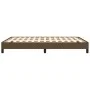 Bettgestell aus braunem Stoff, 140 x 190 cm von vidaXL, Betten und Lattenroste - Ref: Foro24-346715, Preis: 97,99 €, Rabatt: %