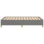 Estructura de cama de tela gris oscuro 120x200 cm de vidaXL, Camas y somieres - Ref: Foro24-347150, Precio: 95,72 €, Descuent...
