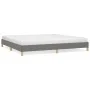 Dark gray fabric bed frame 200x200 cm by vidaXL, Beds and slatted bases - Ref: Foro24-346843, Price: 106,99 €, Discount: %