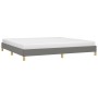 Bettrahmen aus dunkelgrauem Stoff, 200 x 200 cm von vidaXL, Betten und Lattenroste - Ref: Foro24-346843, Preis: 100,26 €, Rab...