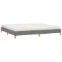 Dark gray fabric bed frame 200x200 cm by vidaXL, Beds and slatted bases - Ref: Foro24-346843, Price: 106,99 €, Discount: %