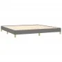 Dark gray fabric bed frame 200x200 cm by vidaXL, Beds and slatted bases - Ref: Foro24-346843, Price: 106,99 €, Discount: %