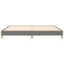 Dark gray fabric bed frame 200x200 cm by vidaXL, Beds and slatted bases - Ref: Foro24-346843, Price: 100,26 €, Discount: %