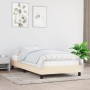 Cream fabric bed frame 90x190 cm by vidaXL, Beds and slatted bases - Ref: Foro24-346685, Price: 86,84 €, Discount: %