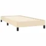 Cream fabric bed frame 90x190 cm by vidaXL, Beds and slatted bases - Ref: Foro24-346685, Price: 85,83 €, Discount: %