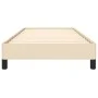 Cream fabric bed frame 90x190 cm by vidaXL, Beds and slatted bases - Ref: Foro24-346685, Price: 85,83 €, Discount: %