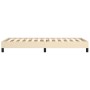 Cream fabric bed frame 90x190 cm by vidaXL, Beds and slatted bases - Ref: Foro24-346685, Price: 86,84 €, Discount: %