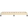 Cream fabric bed frame 90x190 cm by vidaXL, Beds and slatted bases - Ref: Foro24-346685, Price: 85,83 €, Discount: %