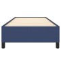 Blue fabric bed frame 90x190 cm by vidaXL, Beds and slatted bases - Ref: Foro24-347032, Price: 88,48 €, Discount: %