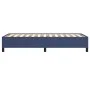 Blauer Stoffbettrahmen 90x190 cm von vidaXL, Betten und Lattenroste - Ref: Foro24-347032, Preis: 87,00 €, Rabatt: %