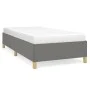 Dark gray fabric bed frame 90x190 cm by vidaXL, Beds and slatted bases - Ref: Foro24-347126, Price: 78,14 €, Discount: %