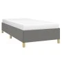 Dark gray fabric bed frame 90x190 cm by vidaXL, Beds and slatted bases - Ref: Foro24-347126, Price: 78,14 €, Discount: %