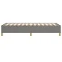 Dark gray fabric bed frame 90x190 cm by vidaXL, Beds and slatted bases - Ref: Foro24-347126, Price: 78,14 €, Discount: %