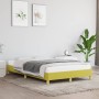 Estructura de cama de tela verde 120x200 cm de vidaXL, Camas y somieres - Ref: Foro24-346809, Precio: 78,75 €, Descuento: %