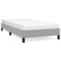 Estructura de cama de tela gris claro 80x200 cm de vidaXL, Camas y somieres - Ref: Foro24-346672, Precio: 80,43 €, Descuento: %