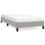 Light gray fabric bed frame 80x200 cm by vidaXL, Beds and slatted bases - Ref: Foro24-346672, Price: 80,43 €, Discount: %
