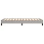 Estructura de cama de tela gris claro 80x200 cm de vidaXL, Camas y somieres - Ref: Foro24-346672, Precio: 80,43 €, Descuento: %