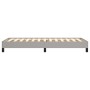 Light gray fabric bed frame 80x200 cm by vidaXL, Beds and slatted bases - Ref: Foro24-346672, Price: 80,43 €, Discount: %