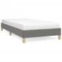 Dunkelgrauer Stoffbettrahmen 90x200 cm von vidaXL, Betten und Lattenroste - Ref: Foro24-346787, Preis: 67,92 €, Rabatt: %