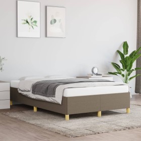 Taupegrauer Bettrahmen aus Stoff, 120 x 200 cm von vidaXL, Betten und Lattenroste - Ref: Foro24-347153, Preis: 133,74 €, Raba...