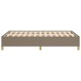 Taupe gray fabric bed frame 120x200 cm by vidaXL, Beds and slatted bases - Ref: Foro24-347153, Price: 133,74 €, Discount: %