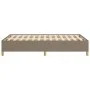 Taupegrauer Bettrahmen aus Stoff, 120 x 200 cm von vidaXL, Betten und Lattenroste - Ref: Foro24-347153, Preis: 130,63 €, Raba...