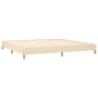 Cream fabric bed frame 200x200 cm by vidaXL, Beds and slatted bases - Ref: Foro24-346847, Price: 119,23 €, Discount: %