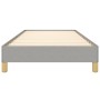 Light gray fabric bed frame 80x200 cm by vidaXL, Beds and slatted bases - Ref: Foro24-346770, Price: 83,48 €, Discount: %