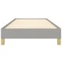 Light gray fabric bed frame 80x200 cm by vidaXL, Beds and slatted bases - Ref: Foro24-346770, Price: 85,26 €, Discount: %