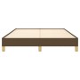 Brown fabric bed frame 140x200 cm by vidaXL, Beds and slatted bases - Ref: Foro24-346821, Price: 102,23 €, Discount: %