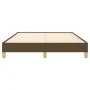 Brown fabric bed frame 140x200 cm by vidaXL, Beds and slatted bases - Ref: Foro24-346821, Price: 100,53 €, Discount: %