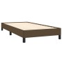 Estructura de cama de tela marrón 90x200 cm de vidaXL, Camas y somieres - Ref: Foro24-346691, Precio: 69,22 €, Descuento: %