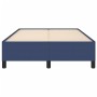 Blue fabric bed frame 120x200 cm by vidaXL, Beds and slatted bases - Ref: Foro24-347056, Price: 121,39 €, Discount: %