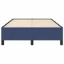 Blue fabric bed frame 120x200 cm by vidaXL, Beds and slatted bases - Ref: Foro24-347056, Price: 118,54 €, Discount: %
