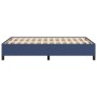 Blue fabric bed frame 120x200 cm by vidaXL, Beds and slatted bases - Ref: Foro24-347056, Price: 121,39 €, Discount: %