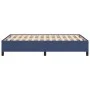 Blue fabric bed frame 120x200 cm by vidaXL, Beds and slatted bases - Ref: Foro24-347056, Price: 118,54 €, Discount: %