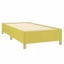 Green fabric bed frame 100x200 cm by vidaXL, Beds and slatted bases - Ref: Foro24-347148, Price: 74,83 €, Discount: %