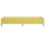 Estructura de cama de tela verde 100x200 cm de vidaXL, Camas y somieres - Ref: Foro24-347148, Precio: 75,94 €, Descuento: %